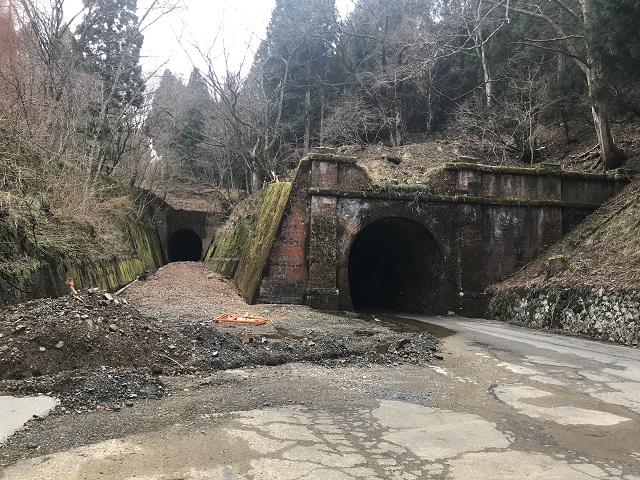 山中信号所跡