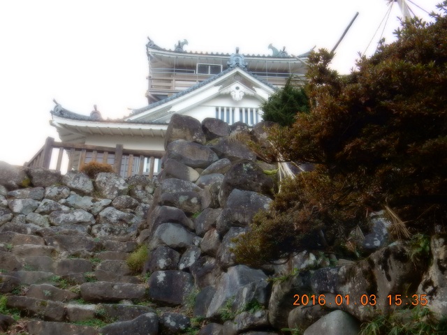 本丸城門跡