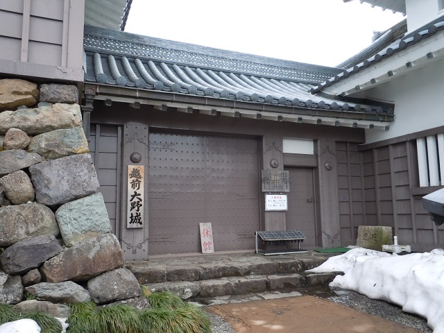天守閣入り口